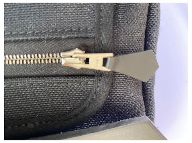 Hermès Hermes "Herbag"-Tasche Schwarz - Ansicht 10