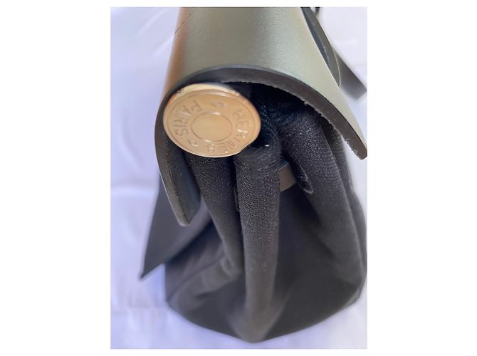 Hermès Hermes "Herbag"-Tasche Schwarz - Ansicht 11