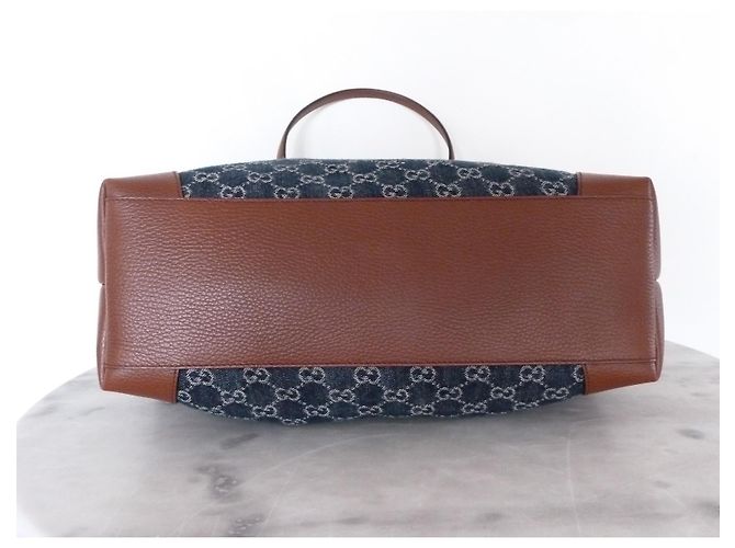 GUCCI Borsa Cabas Ophidia Denim - vista 6