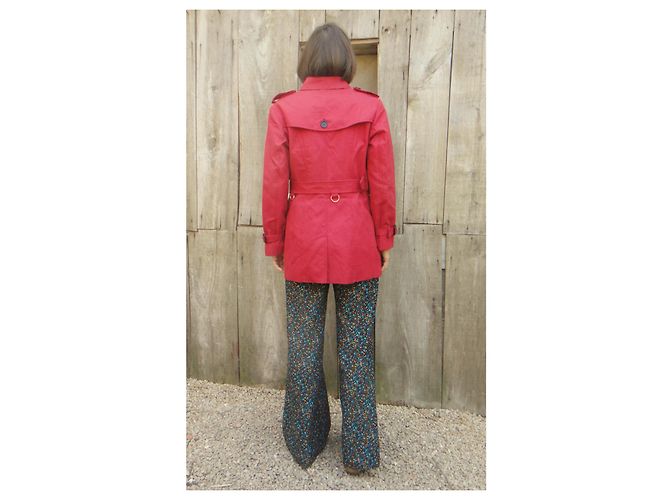 Burberry-Grabengröße 38 Rot - Ansicht 7