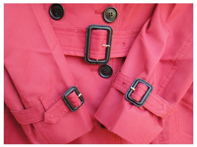 Burberry-Grabengröße 38 Rot - Ansicht 9