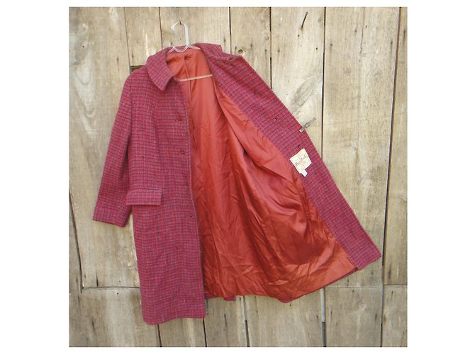 Autre Marque Talla de abrigo Harris Tweed 38 Roja - vista 5