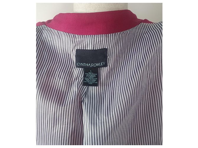 Blazer Viola Cynthia Rowley L Porpora - vista 4