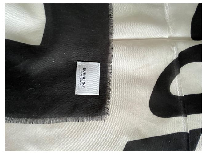 Burberry Baumwollschal Mehrfarbig Mehrfarben - Ansicht 5