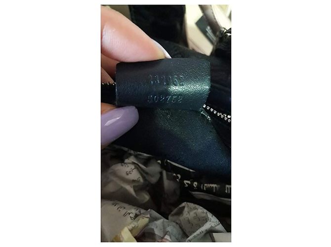 Borsa a mano Gucci Hello in pelle nera Nero - vista 2
