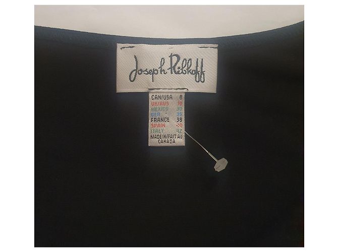 Top negro Joseph Ribkoff - vista 3