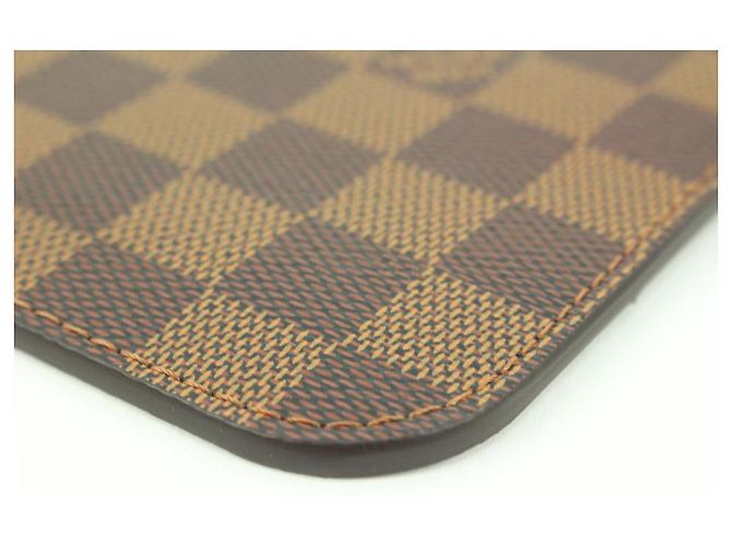 Louis Vuitton Damier Ebene Neverfull Pochette MM oder GM Wristlet Pouch - Ansicht 4