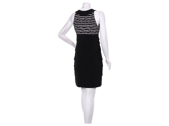 Joseph Ribkoff Kleid Schwarz Weiß - Ansicht 2