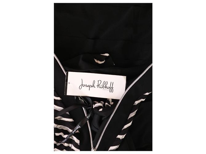 Joseph Ribkoff Kleid Schwarz Weiß - Ansicht 3