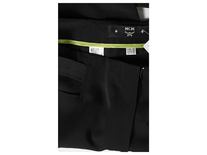 Calça preta MCM Preto - vista 3