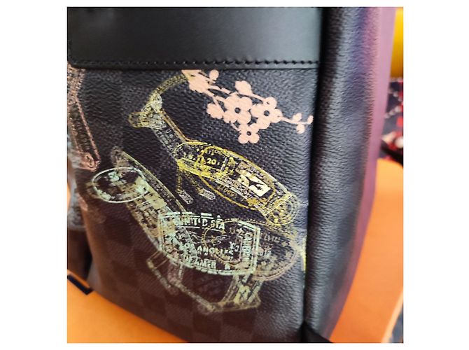 Louis Vuitton Zaino Discovery Multicolore - vista 12