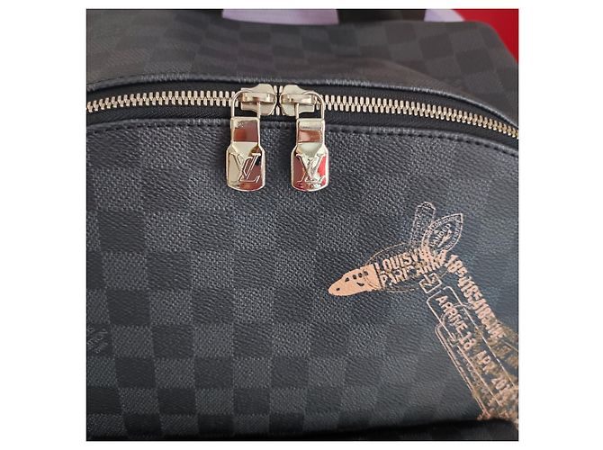Louis Vuitton Zaino Discovery Multicolore - vista 7