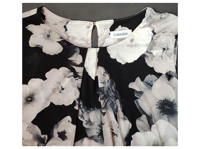 Calvin Klein Oberteil Multicolore Polyester L Mehrfarben - Ansicht 5
