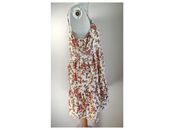 Autre Marque Vestido American Eagle de algodón con bordado floral Multicolor - vista 2