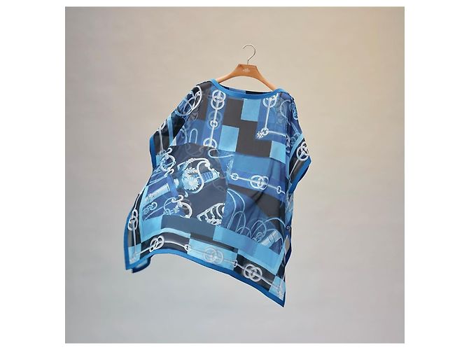 Tunica Hermès Blu - vista 4