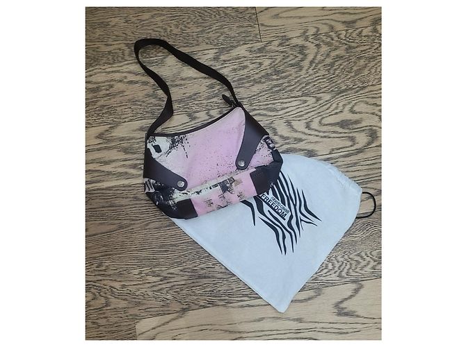 Roberto Cavalli mini borsa rosa Multicolore - vista 3