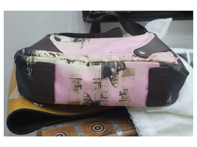 Roberto Cavalli mini borsa rosa Multicolore - vista 7