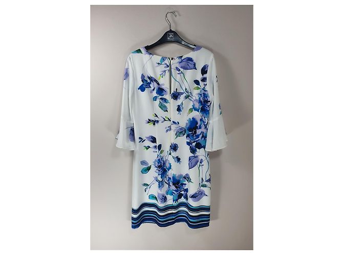 Joseph Ribkoff Blumenkleid aus Polyester Mehrfarben - Ansicht 2