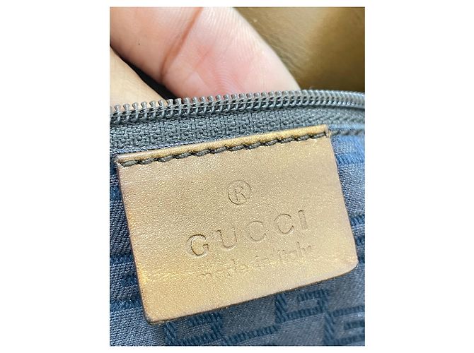 Borsa hobo Gucci Horsebit in camoscio marrone - vista 3