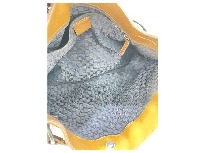 Borsa hobo Gucci Horsebit in camoscio marrone - vista 5