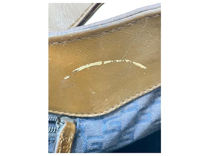 Borsa hobo Gucci Horsebit in camoscio marrone - vista 6