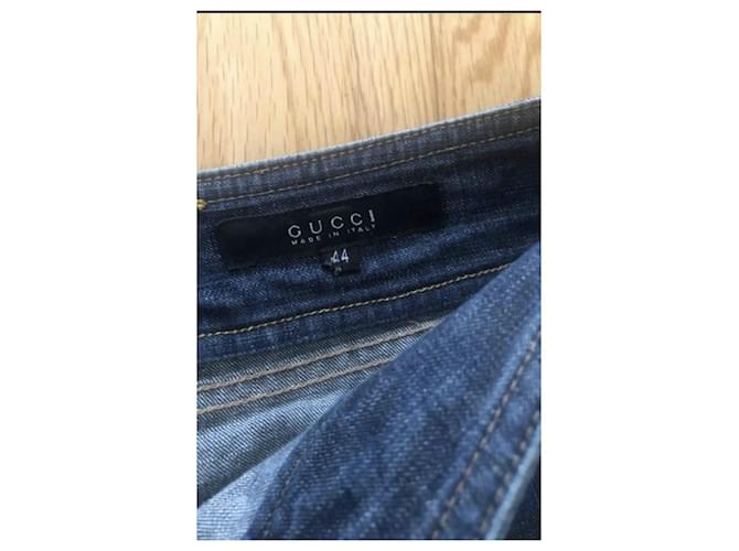 Vaqueros Gucci de algodón azul Talla 44 - vista 4