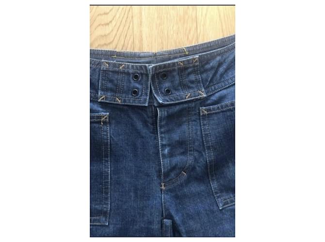 Vaqueros Gucci de algodón azul Talla 44 - vista 5