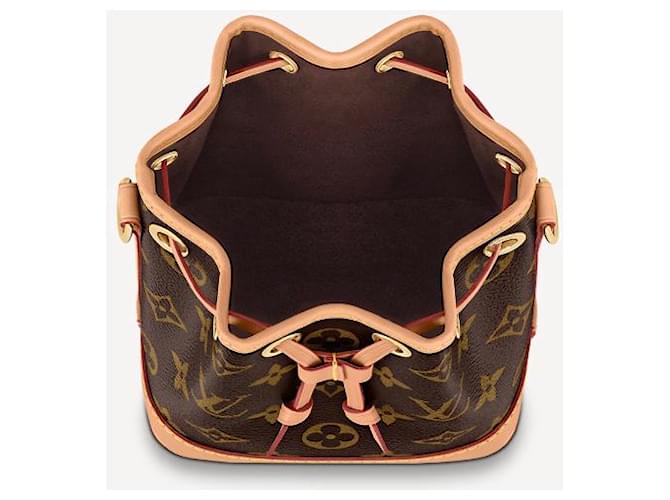 Borsa Louis Vuitton Nano Noe Monogramma Marrone - vista 2