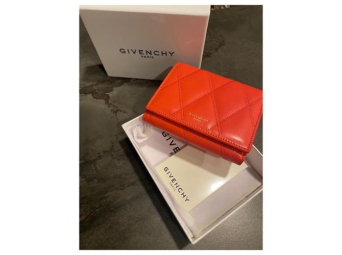 Givenchy Geldbörse Rosa Ziegenleder Pink - Ansicht 4