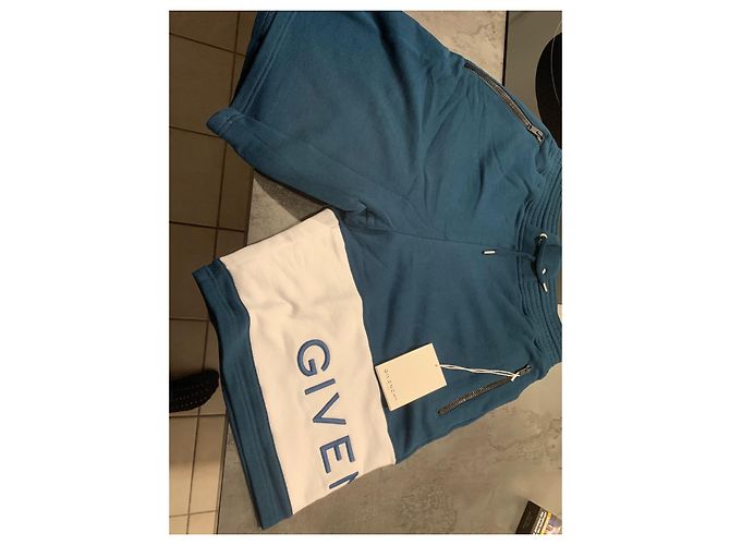 Pantaloncini Givenchy in cotone verde scuro da uomo - vista 4