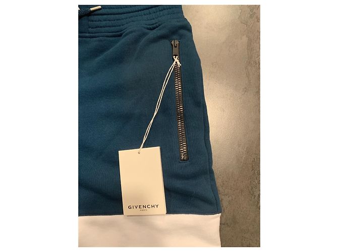 Pantaloncini Givenchy in cotone verde scuro da uomo - vista 5
