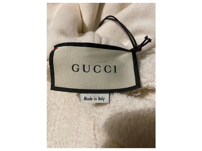 Felpa con zip Gucci Ricamato in Raso - vista 3