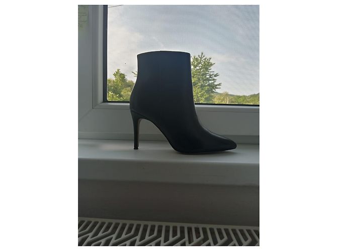 Aldo Lederstiefel Schwarz Größe 36 - Ansicht 11