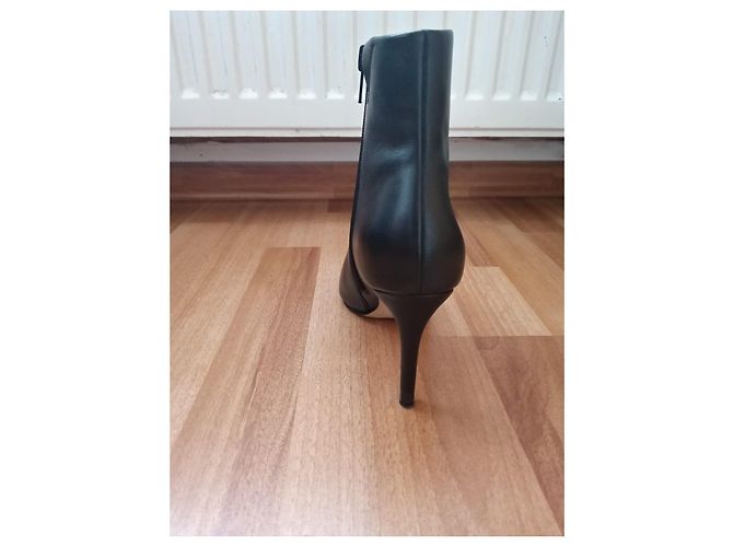 Aldo Lederstiefel Schwarz Größe 36 - Ansicht 4