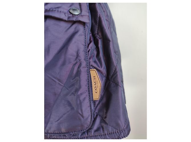 Giacca Coach Viola XL Porpora - vista 2