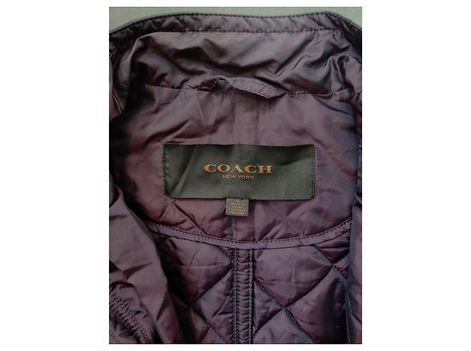 Giacca Coach Viola XL Porpora - vista 5