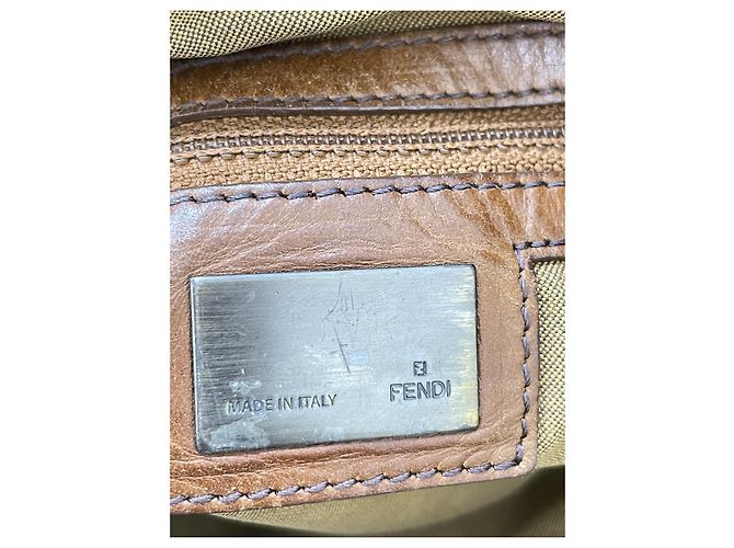 Fendi Zucca canvas messenger bag Multiple colors - view 3