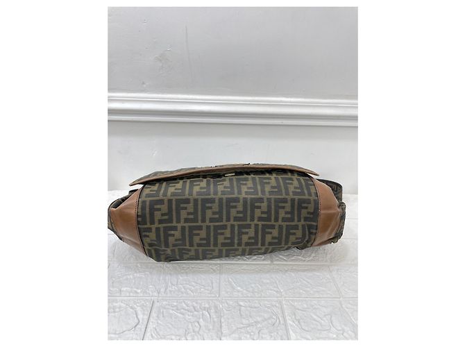 Fendi Zucca canvas messenger bag Multiple colors - view 7