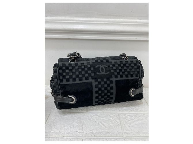 Chanel Vintage Klappentasche Schwarz - Ansicht 4