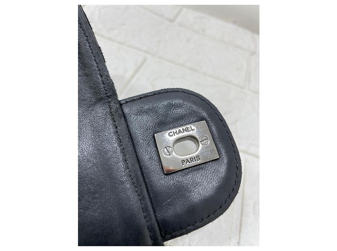 Chanel Vintage Klappentasche Schwarz - Ansicht 6