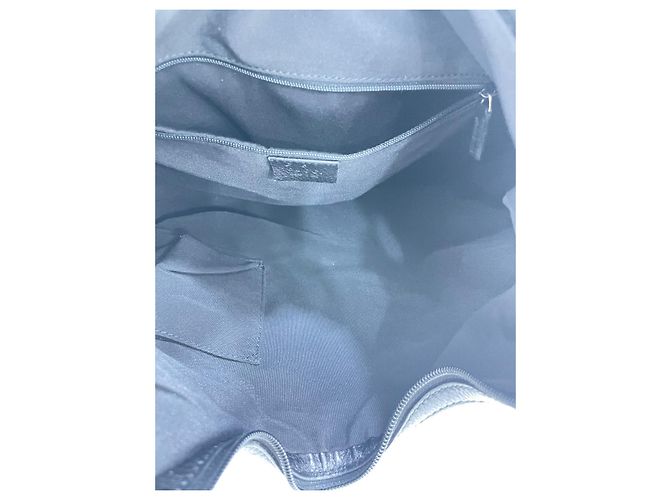 Borsa Hobo Gucci Jackie Nera in Tessuto e Pelle Nero - vista 4