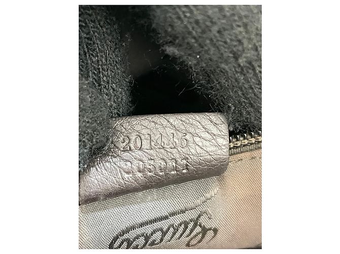 Gucci Borsa messenger unisex in pelle Marrone - vista 4