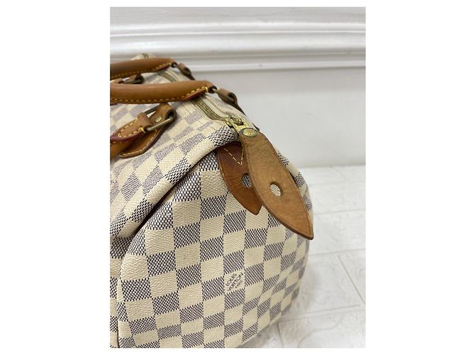 Borsa a mano Louis Vuitton Speedy Damier Azur Multicolore - vista 2