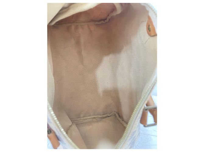 Borsa a mano Louis Vuitton Speedy Damier Azur Multicolore - vista 3