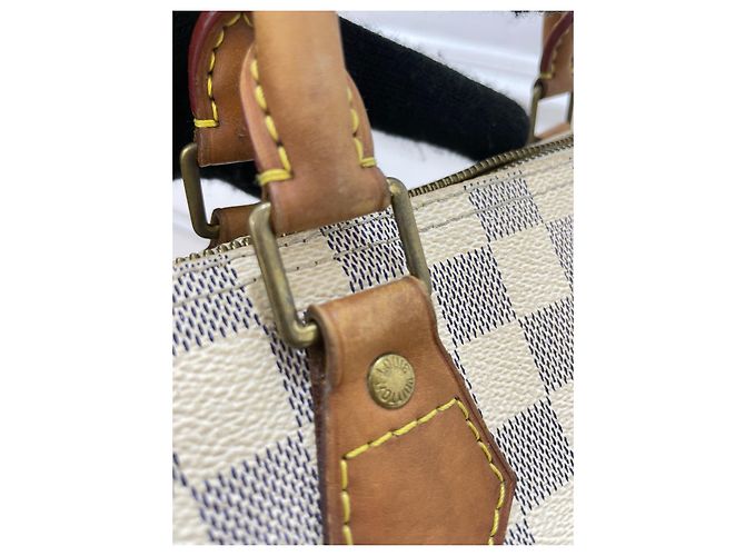 Borsa a mano Louis Vuitton Speedy Damier Azur Multicolore - vista 4