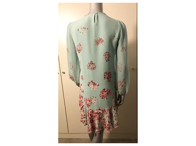 Kleid Bcbg Max Azria Blau Polyester Größe XS - Ansicht 3