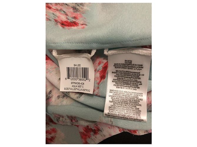 Kleid Bcbg Max Azria Blau Polyester Größe XS - Ansicht 4
