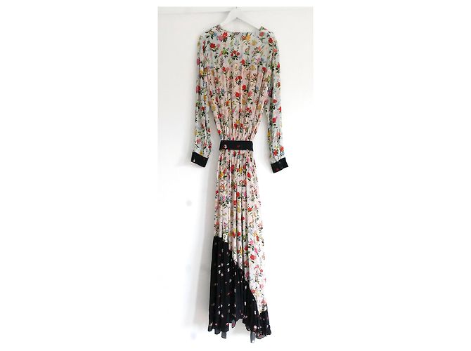 Preen Line Blumen-Crêpe-Maxikleid Mehrfarben - Ansicht 5