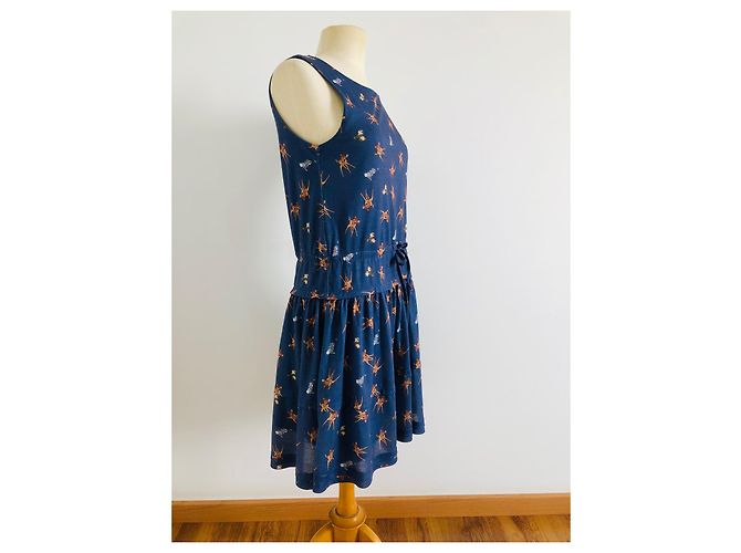 Paul & Joe Sister Vestido sin mangas Paul & Joe estampado Disney azul algodón - vista 2