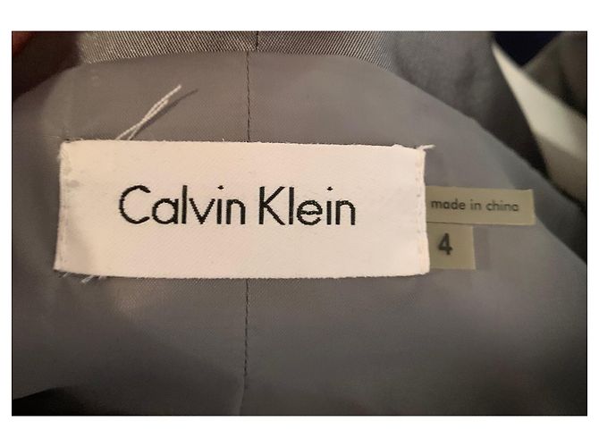 Calvin Klein Abito e cappotto da cerimonia Grigio - vista 9